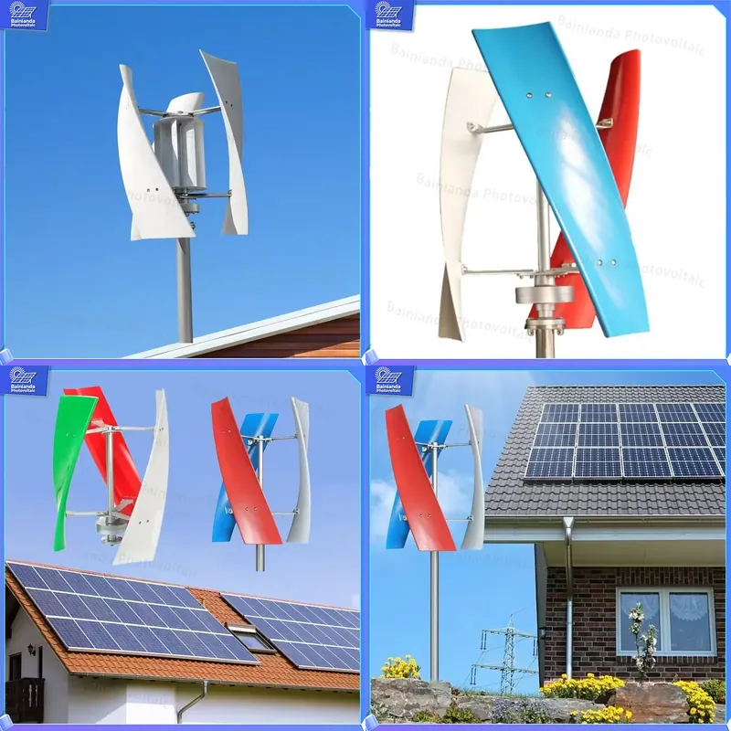 Renewable Energy Generation - 5KW Hibrit Güneş Rüzgar Türbini Jeneratörü