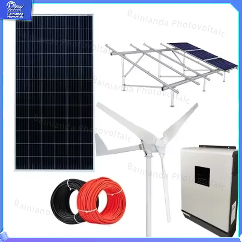 3KW 5KW 10KW Hibrit Rüzgar Gün - Renewable Energy Generation incelemesi ve fiyatı